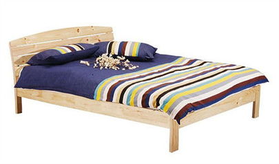 九款簡樸大氣實木雙人床 裝點冬日臥室