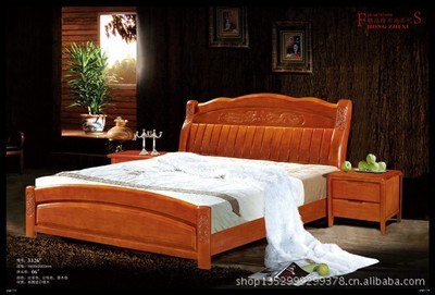 【供應(yīng)實(shí)木床 高品質(zhì)實(shí)木床 量大從優(yōu) 古典風(fēng)格】?jī)r(jià)格,廠家,圖片,床類,南康市美康廣告裝飾-