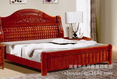 廠家高檔實(shí)木床 全實(shí)木 環(huán)保實(shí)木床1.8米雙人床大床婚床801# - 廠家高檔實(shí)木床 全實(shí)木 環(huán)保實(shí)木床1.8米雙人床大床婚床801#廠家 - 廠家高檔實(shí)木床 全實(shí)木 環(huán)保實(shí)木床1.8米雙人床大床婚床801#價(jià)格 - 南康市小月家具銷售部 - 