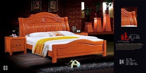 【眾發家具生產各類精品實木床歡迎前來選購!】價格,廠家,圖片,床類,南康眾發家具銷售部-