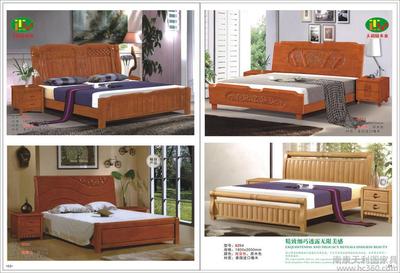 供應天利圓621橡木床,南康實木床,南康家具,白坯床,白胚床-南康天利圓家具 -