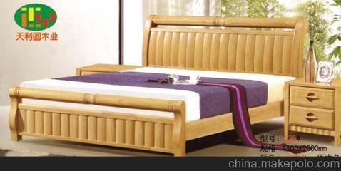 供應其他625橡木床|白坯床|雙人床|實木床圖片,供應其他625橡木床|白坯床|雙人床|實木床圖片大全,南康市天利圓家具廠-