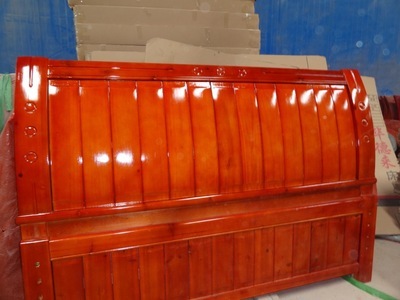 【杉木床 1.2米1.5米1.8米 實木床 批發(fā) 南康家具801HDL#】價格,廠家,圖片,床類,南康市鴻鵠家具經(jīng)銷部-