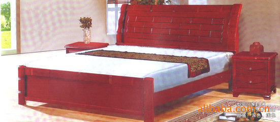 【聚鑫緣 8012#實木床批發(fā) 支持網(wǎng)上訂購 江西家具】價格,廠家,圖片,床類,南康官生家具廠-