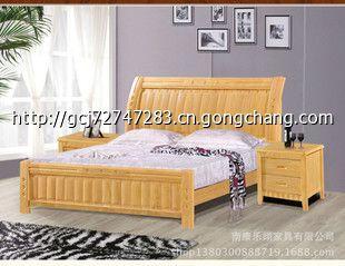 南康實木床 橡木床1.5米 1.8米雙人床 特價床 8028#_家居家具_世界工廠網(wǎng)