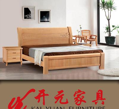 南康實木家具 實木床 櫸木低箱床 1.8米 1.5米 實木8