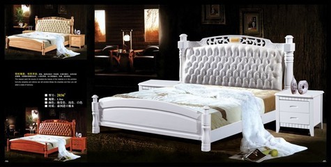 【廠家直銷 泰國(guó)進(jìn)口橡木床 1.8米實(shí)木床 雙人特價(jià)實(shí)木床】?jī)r(jià)格,廠家,圖片,床類,南康遠(yuǎn)昌家具廠-