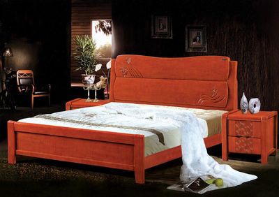 【南康家具實(shí)木床 中式進(jìn)口水曲柳紅茶色花梨色實(shí)木床工廠批發(fā)】?jī)r(jià)格_廠家 - 中國(guó)供應(yīng)商