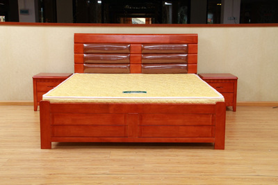 【宜家 橡木床 1.8米雙人床 1.5米實(shí)木床 婚床 簡約 大床 廠家直銷】價(jià)格,廠家,圖片,床類,南康東偉家具廠-