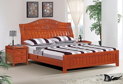 批發銷售各種南昌胡桃木套房系列、松木實木床、胡桃木餐桌椅、胡桃木衣柜、松木實木床圖片_高清圖_細節圖-南康郎雅家具廠