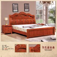 【高檔實木大床雙人床龍鳳呈祥一米八雕花實木床暢銷全國廠家特價圖片】高檔實木大床雙人床龍鳳呈祥一米八雕花實木床暢銷全國廠家特價 - 南康生泰家具廠