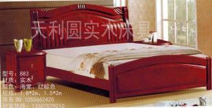 天利圓632白坯床,廠家直銷南康家具,實木床,白胚床,橡木床_世界工廠網移動版