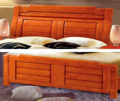 南康同輝家具廠661#橡木實(shí)木雙人床 簡(jiǎn)約大眾款，品質(zhì)與實(shí)惠并存